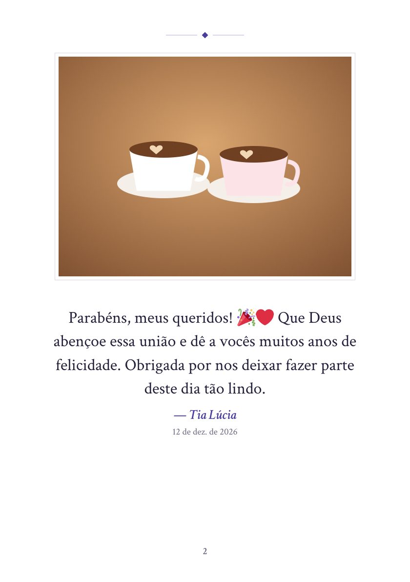 Assim fica o seu livro 2